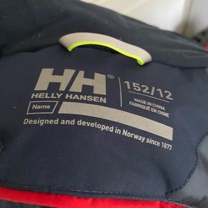 Boys jr alpha jacket, worn 1 ski season.